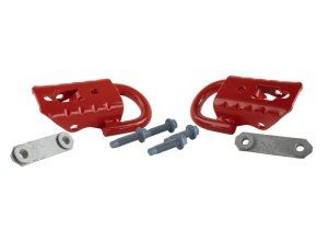 Ford F-150 Tow Hooks - Front - Ford Racing - Ford Performance - Red - `15-`25 Ford F-150 Tow Hooks - Front - Ford Racing - Ford Performance - Red - `15-`25